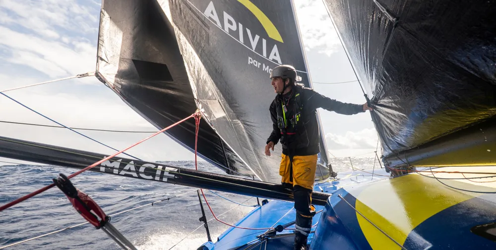 Charlie Dalin, skipper de MACIF Santé Prévoyance