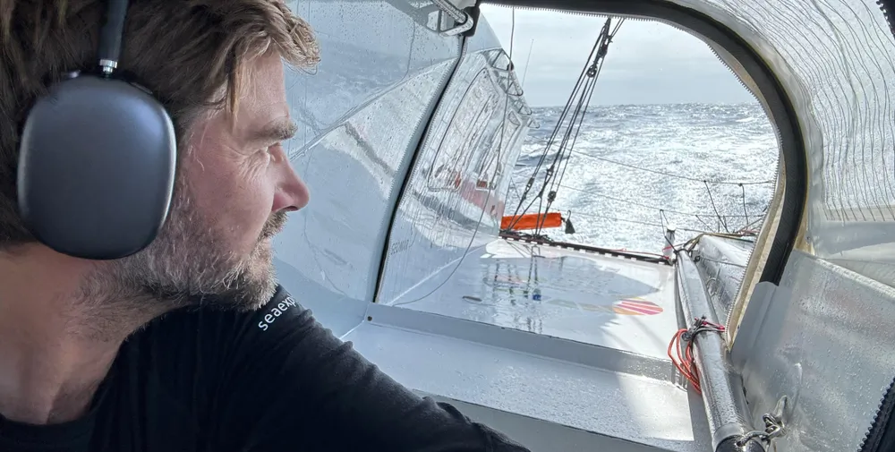 Boris Herrmann looking back on Malizia Seaexplorer