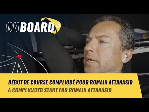 Départ de course compliqué pour Romain Attanasio | New York Vendée 2024