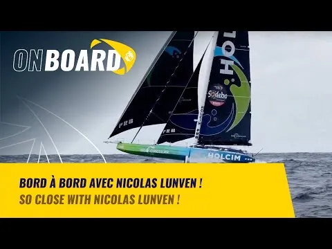 Boris Herrmann au coude à coude avec Nicolas Lunven | New York Vendée 2024