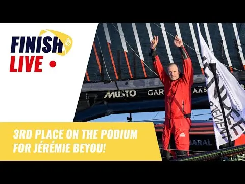 3rd place on the podium for Jérémie Beyou | New York Vendée 2024