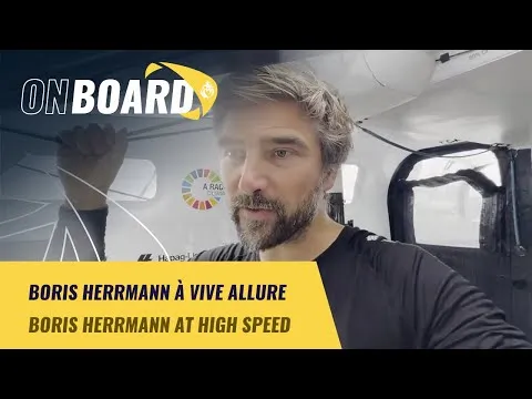 Boris Herrmann à vive allure | New York Vendée 2024