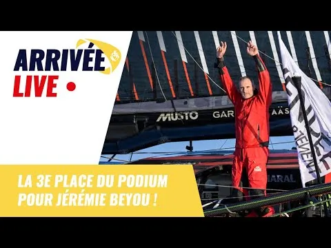 La 3e place du podium pour Jérémie Beyou | New York Vendée 2024
